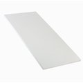 Global Industrial Workbench Top - Plastic Laminate Square Edge, Light Gray, 48 W x 30 D x 1-5/8 Thick 601149